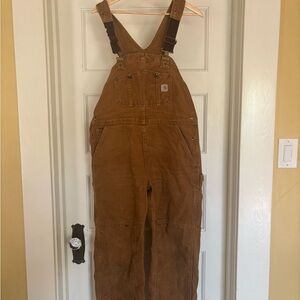 Carhartt Brown Overalls Size M (8/10) Short